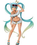 Hatsune Miku GT Project 1/8 Scale Pre-Painted Figure: Racing Miku 2018 Thailand Ver. thumbnail 1