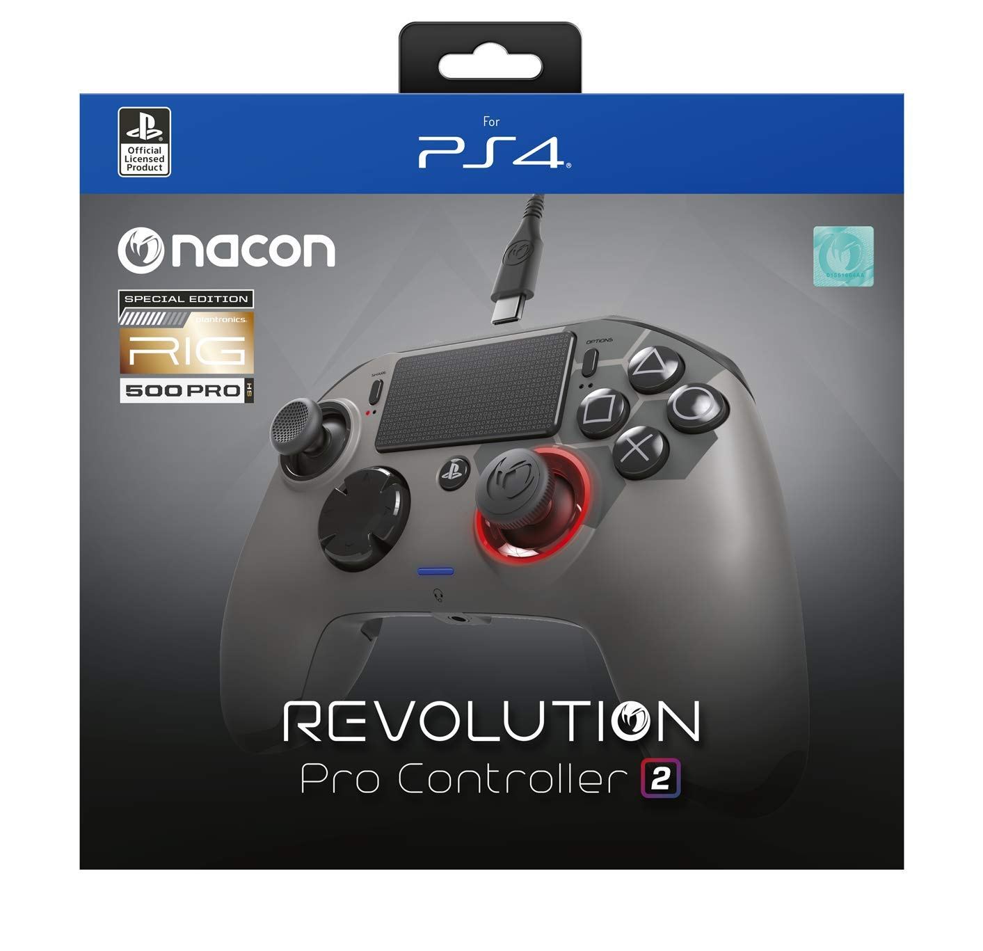 Nacon Revolution Pro Controller 2 for PlayStation 4 (Rig Limited Edition)  for Windows, PlayStation 4, Playstation 4 Pro