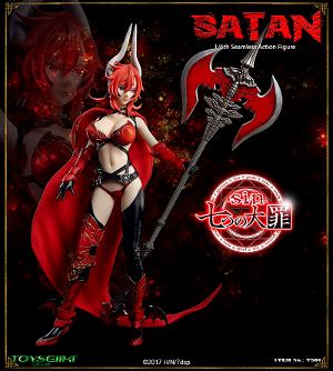 Sin The 7 Deadly Sins 1/6 Scale Seamless Action Figure: Satan