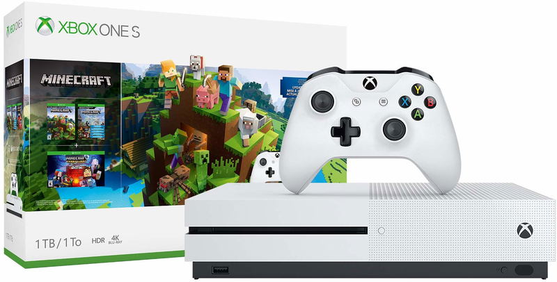 Gaming Console Xbox One S Minecraft Creators Bundle Xbox 360 Xbox