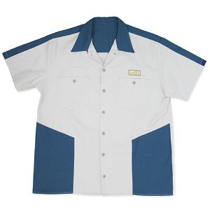 Shinkansen Henkei Robo Shinkalion - Shinkalion Ultra Evolution Institute Shidocho Jacket Type Design Work Shirt (M Size)