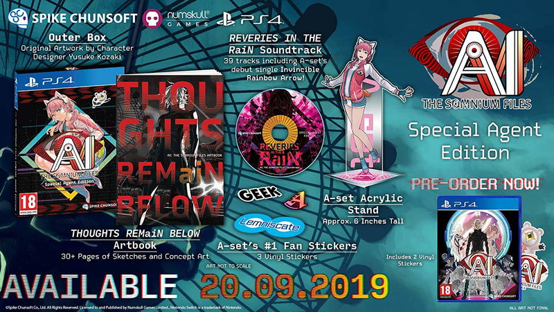 AI: The Somnium Files [Special Agent Collection] image 1