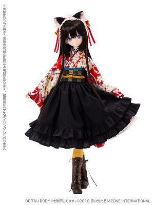Azone Original Doll Time of Eternal Series 1/3 Scale Fashion Doll: Alice / Time of Grace IV -Taisho Roman- Kuroneko Rondo (2nd Release)