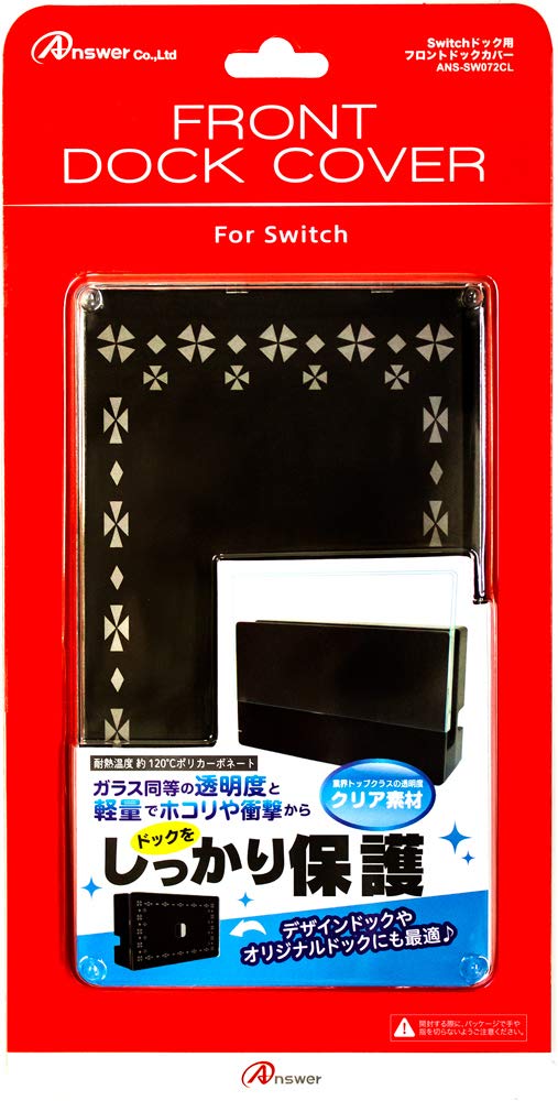 Front Dock Cover for Nintendo Switch (Clear) image 1
