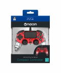 Nacon Wired Illuminated Compact Controller for PlayStation 4 (Red) thumbnail 1