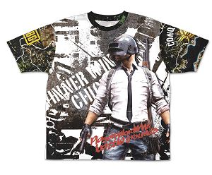 PlayerUnknown's Battlegrounds - PUBG Double-sided Full Graphic T-shirt (S Size)