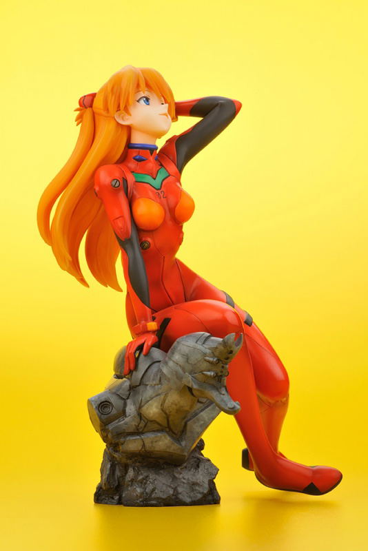 Rebuild of Evangelion 1/6 Scale Pre-Painted Figure: Asuka Langley Shikinami -Plug Suit Ver.-: Re image 4