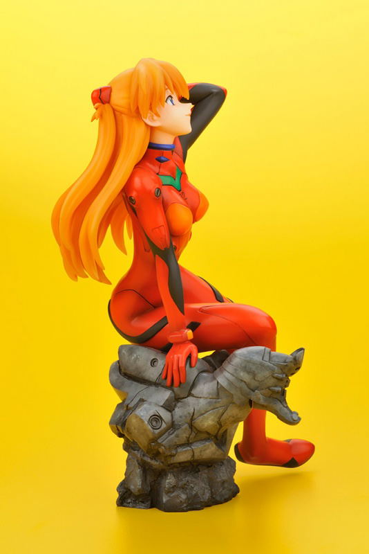 Rebuild of Evangelion 1/6 Scale Pre-Painted Figure: Asuka Langley Shikinami -Plug Suit Ver.-: Re image 6