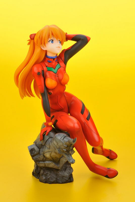 Rebuild of Evangelion 1/6 Scale Pre-Painted Figure: Asuka Langley Shikinami -Plug Suit Ver.-: Re image 7