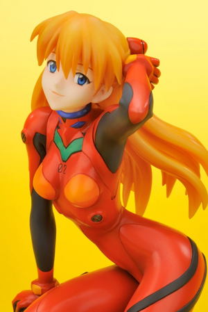 Rebuild of Evangelion 1/6 Scale Pre-Painted Figure: Asuka Langley Shikinami -Plug Suit Ver.-: Re