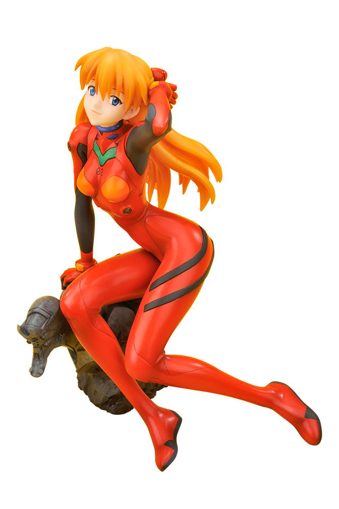 Rebuild of Evangelion 1/6 Scale Pre-Painted Figure: Asuka Langley Shikinami -Plug Suit Ver.-: Re image 1