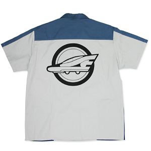 Shinkansen Henkei Robo Shinkalion - Shinkalion Ultra Evolution Institute Shidocho Jacket Type Design Work Shirt (XL Size)
