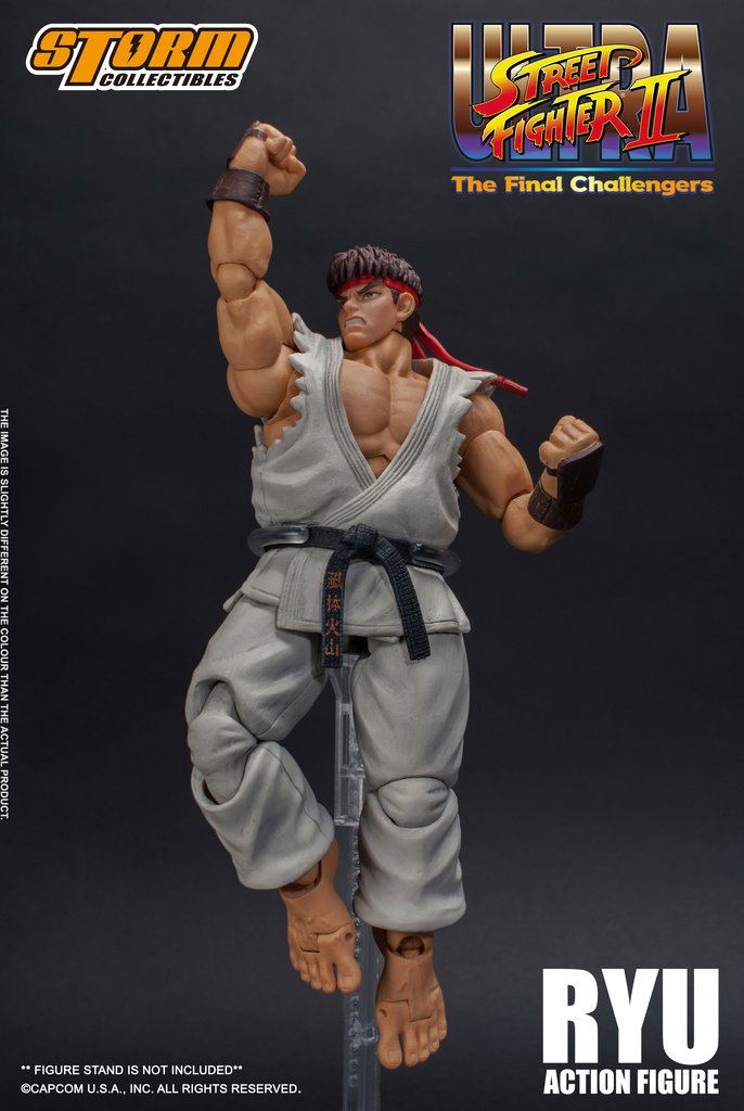 Ultra Street Fighter II The Final Challengers 1/12 Scale Pre-Painted Action Figure: Ryu image 2