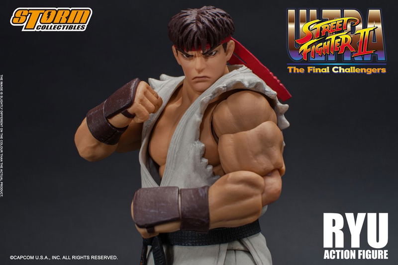 Ultra Street Fighter II The Final Challengers 1/12 Scale Pre-Painted Action Figure: Ryu image 3