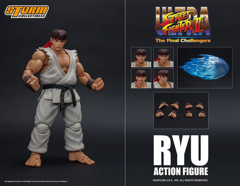 Ultra Street Fighter II The Final Challengers 1/12 Scale Pre-Painted Action Figure: Ryu image 6
