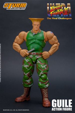 Ultra Street Fighter II The Final Challengers 1/12 Scale Pre-Painted Action Figure: Guile