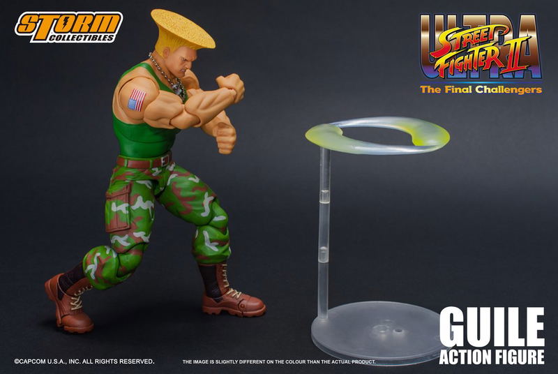 Ultra Street Fighter II The Final Challengers 1/12 Scale Pre-Painted Action Figure: Guile image 5