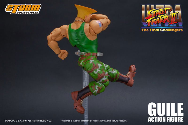 Ultra Street Fighter II The Final Challengers 1/12 Scale Pre-Painted Action Figure: Guile image 6