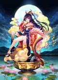 Genesis x Fuzichoco Fantasy Fairytale Scroll 1/7 Scale Pre-Painted Figure: Princess Kaguya (With Vocal Effects CV: Mamiko Noto) thumbnail 10