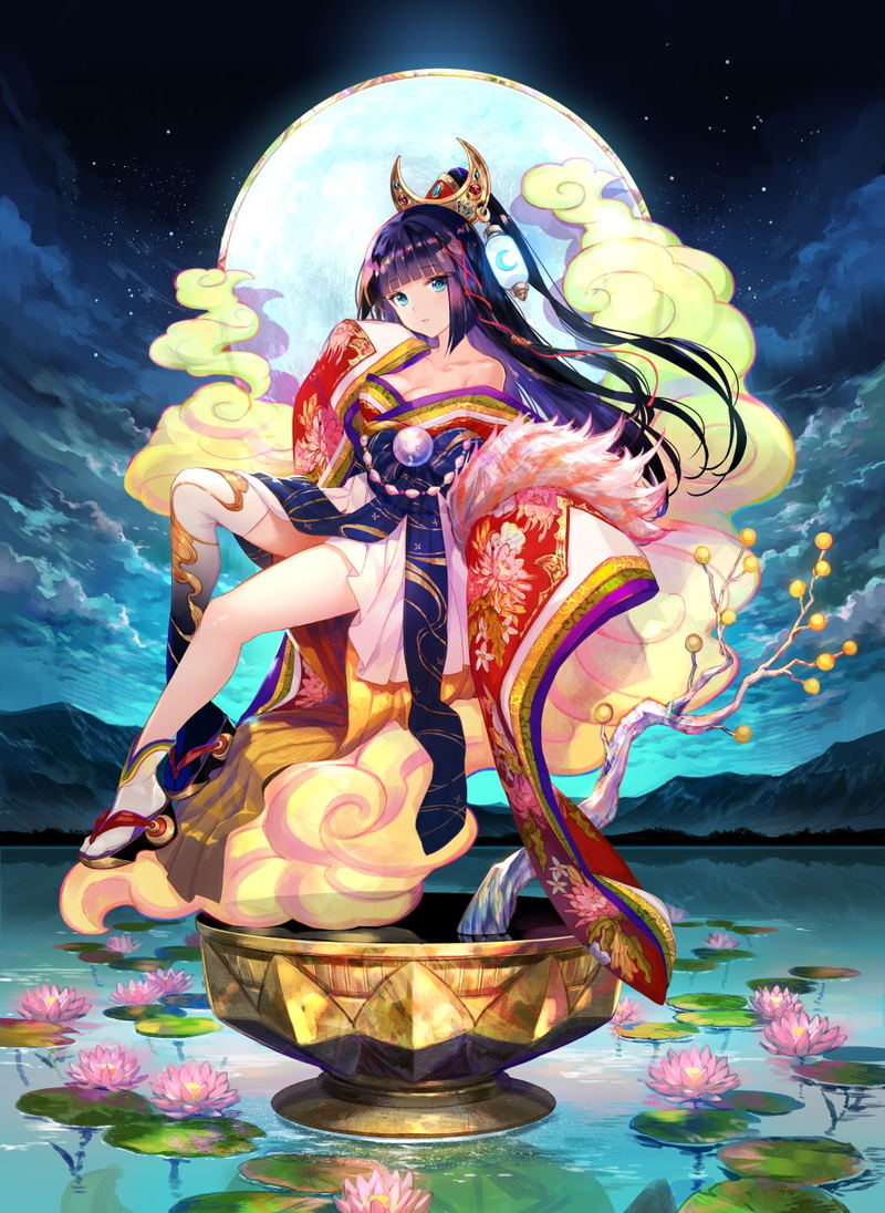 Genesis x Fuzichoco Fantasy Fairytale Scroll 1/7 Scale Pre-Painted Figure: Princess Kaguya (With Vocal Effects CV: Mamiko Noto) image 10