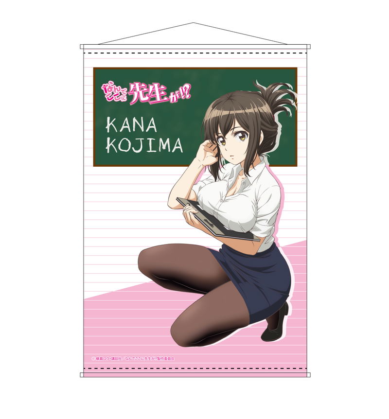 Nande Koko ni Sensei ga!? B2 Wall Scroll image 1