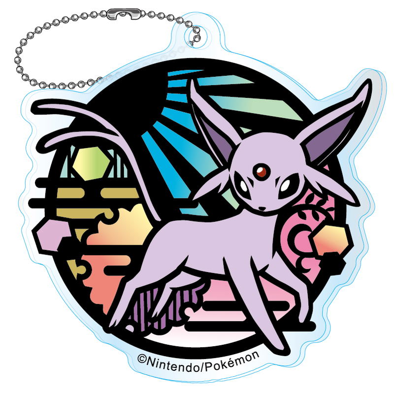 Pokemon Kirie Series Trading Acrylic Keychain (Set of 8 pieces) image 3