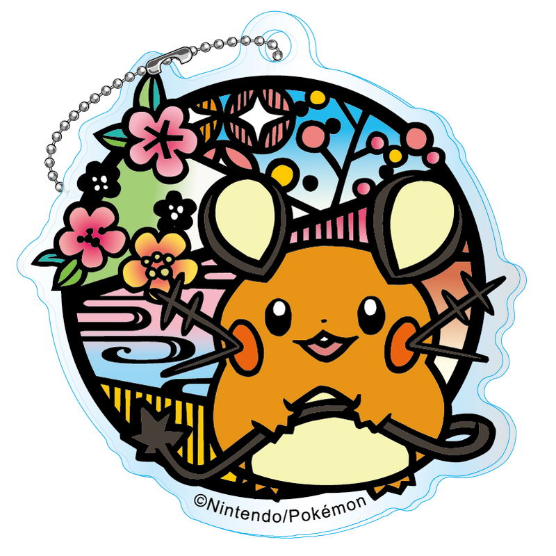 Pokemon Kirie Series Trading Acrylic Keychain (Set of 8 pieces) image 9