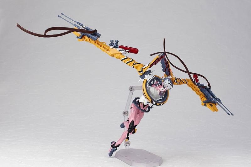 Revoltech Evangelion Evolution Rebuild of Evangelion: EV-018 EVA-08 Improvised Combat Configuration (Trailer Ver.) image 11