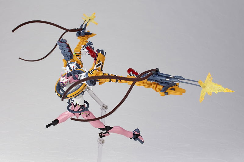 Revoltech Evangelion Evolution Rebuild of Evangelion: EV-018 EVA-08 Improvised Combat Configuration (Trailer Ver.) image 12