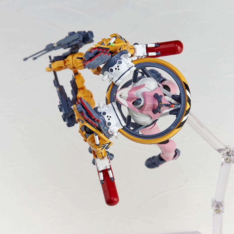 Revoltech Evangelion Evolution Rebuild of Evangelion: EV-018 EVA-08 Improvised Combat Configuration (Trailer Ver.) image 16