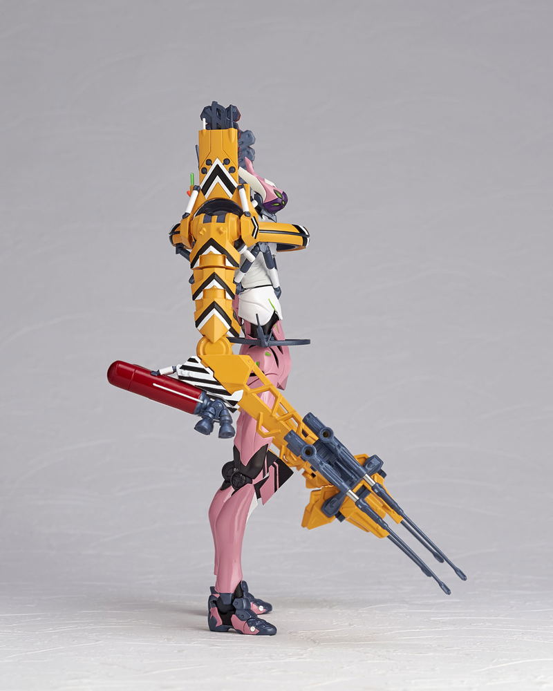 Revoltech Evangelion Evolution Rebuild of Evangelion: EV-018 EVA-08 Improvised Combat Configuration (Trailer Ver.) image 6