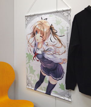 Saekano How to Raise a Boring Girlfriend Flat Original Ver. Wall Scroll: Eriri Spencer Sawamura (Re-run)