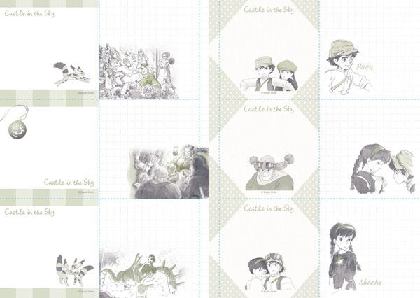 Studio Ghibli 2020 Schedule Diary Laputa: Castle in the Sky (Large Format) image 8