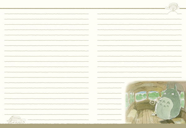 Studio Ghibli 2020 Schedule Diary My Neighbor Totoro (Cat Bus) image 6