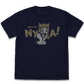 Yatogame-chan Kansatsu Nikki - Neko Ja Nyaa T-shirt Navy (M Size) thumbnail 1