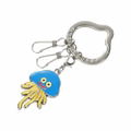 Dragon Quest Smile Slime Metal Key Ring Healslime (Re-run) thumbnail 1