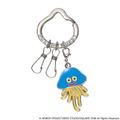 Dragon Quest Smile Slime Metal Key Ring Healslime (Re-run) thumbnail 2