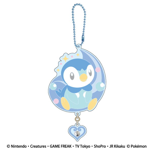 Pokemon Kirakira Jewel Rubber Mascot (Set of 8 pieces) image 4