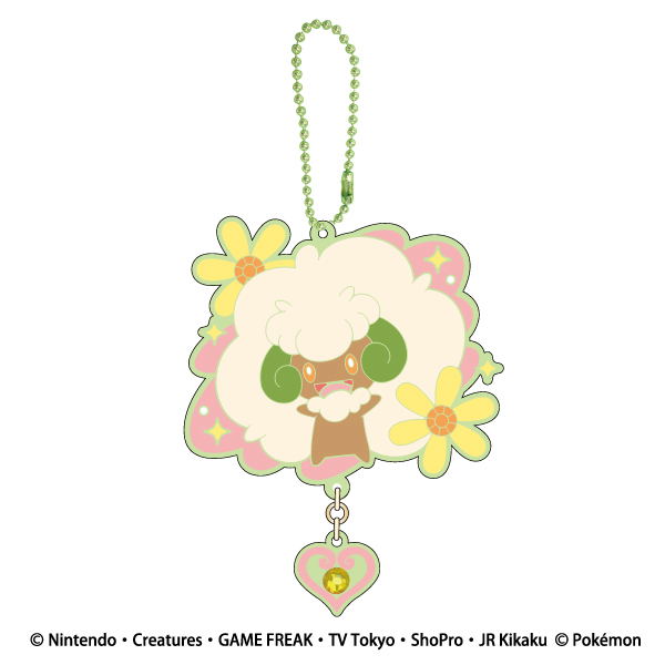 Pokemon Kirakira Jewel Rubber Mascot (Set of 8 pieces) image 7