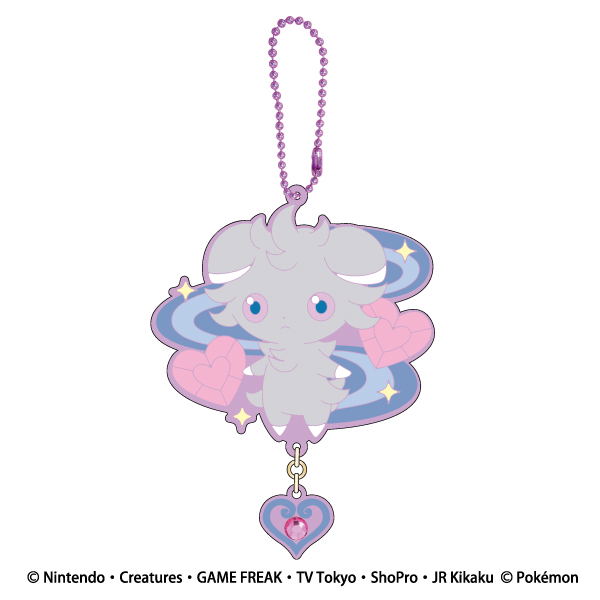 Pokemon Kirakira Jewel Rubber Mascot (Set of 8 pieces) image 8