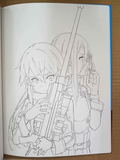 Sword Art Online Coloring Book thumbnail 6