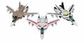 The Super Dimension Fortress Macross 1/100 Scale Model Kit: VF-1 [A / J / S] Fighter Multiplex thumbnail 1