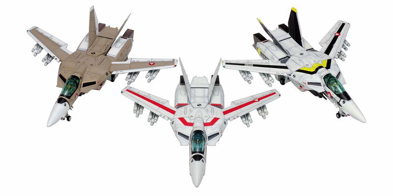 The Super Dimension Fortress Macross 1/100 Scale Model Kit: VF-1 [A / J / S] Fighter Multiplex image 1