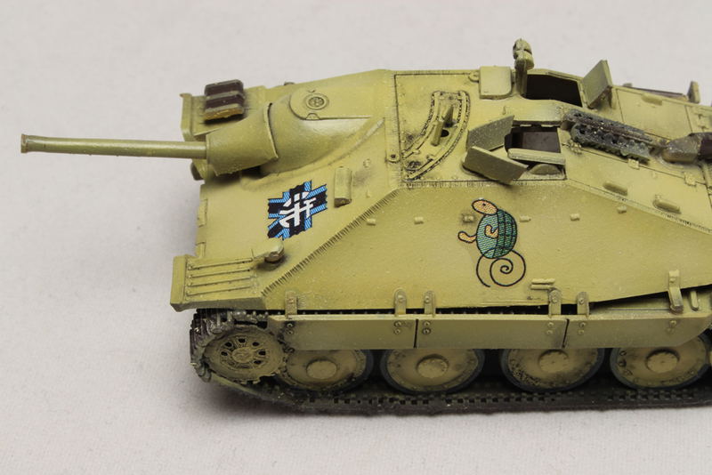 Girls und Panzer das Finale 1/72 Scale Model Kit: Hetzer (38(t) Kai) Team Kame-san image 3