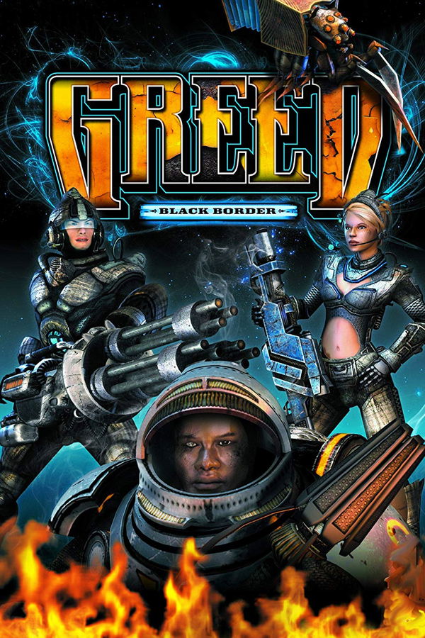 Greed: Black Border <span class="ext" style="background-color: #2a475e; color: #FFFFFF;">STEAM</span> <span class="ext ext_digital">digital</span> image 1