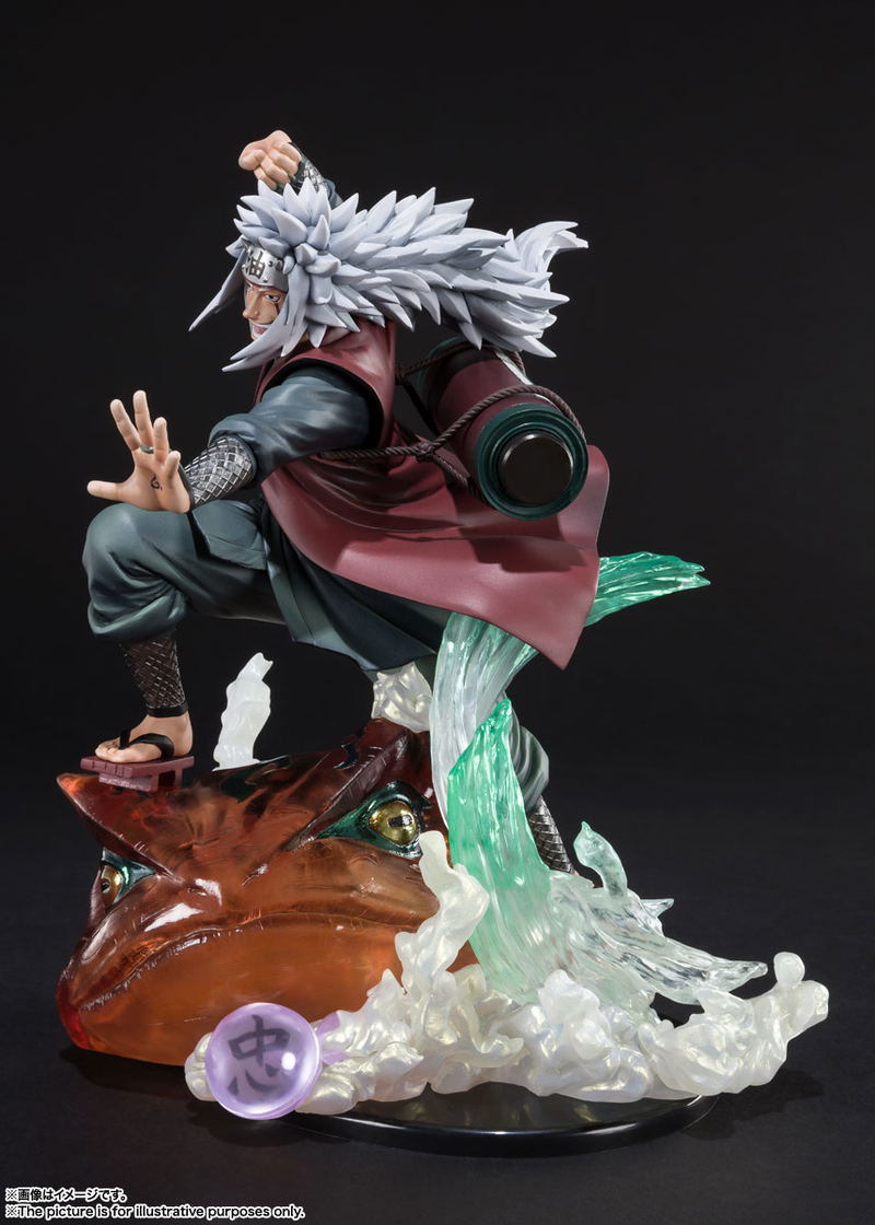 Naruto Shippuden Figuarts Zero: Jiraiya Kizuna Relation image 2