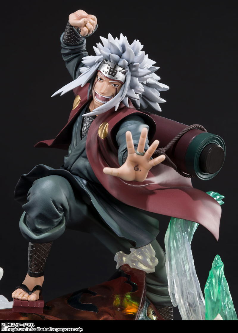 Naruto Shippuden Figuarts Zero: Jiraiya Kizuna Relation image 6
