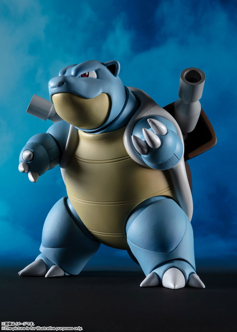S.H.Figuarts Pokemon: Blastoise -Arts Remix- image 2