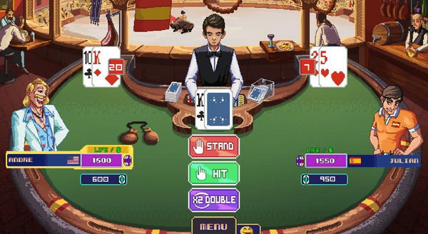 Super Blackjack Battle 2 Turbo Edition - The Card Warriors <span class="ext" style="background-color: #2a475e; color: #FFFFFF;">STEAM</span> <span class="ext ext_digital">digital</span> image 3