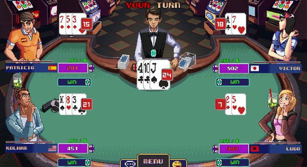 Super Blackjack Battle 2 Turbo Edition - The Card Warriors <span class="ext" style="background-color: #2a475e; color: #FFFFFF;">STEAM</span> <span class="ext ext_digital">digital</span> image 4